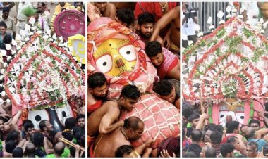 Bahuda Yatra 2023: Pahandi rituals of holy trinity begins in Puri
