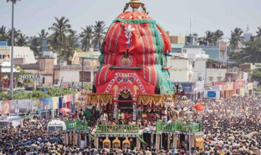 6 Injured After Taladhwaja Chariot’s Rope Snaps During Bahuda Yatra in Puri