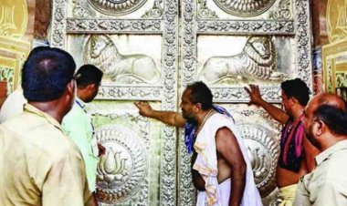 Silver Cladding Of Singhadwara Completed Before Lords’ Niladri Bije In Puri