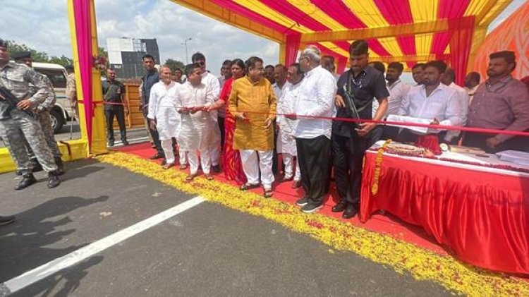 Nitin Gadkari inaugurates two National Highway projects in Vadodara, Gujarat worth Rs.48 crore