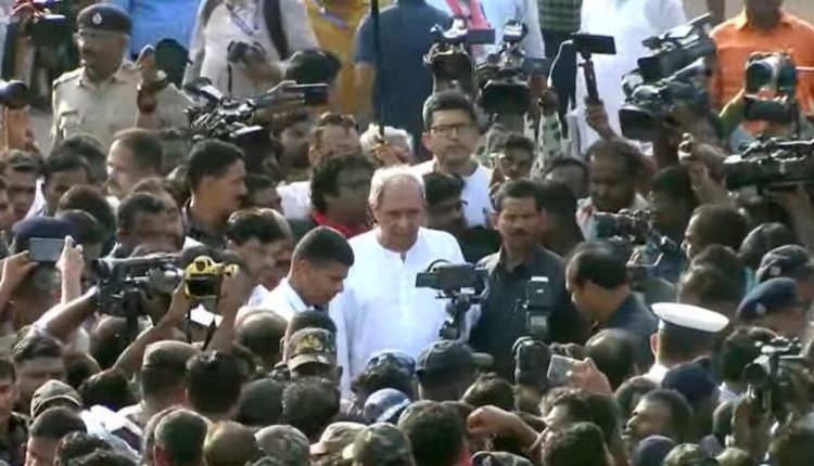 Odisha CM Naveen Patnaik Participates To Touch Lord Jagannath’s Chariot During Puri Rath Yatra
