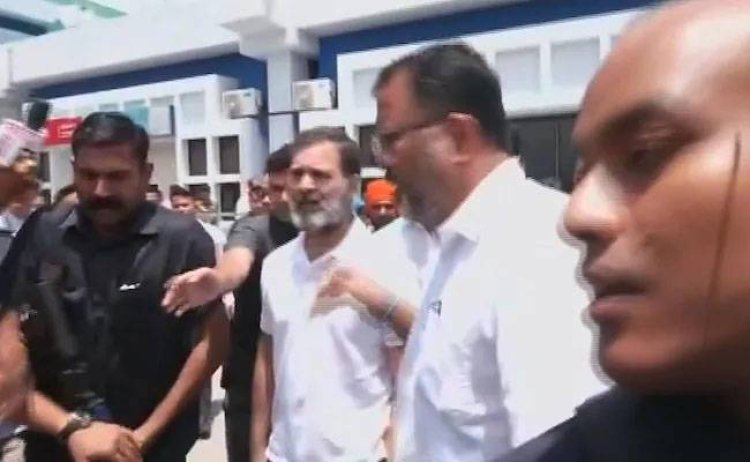 ମଣିପୁର ଯାଉଥିବା ରାହୁଲ୍‌ ଗାନ୍ଧୀଙ୍କ ଗାଡ଼ିକୁ ଚୁରାଚାନ୍ଦପୁରରେ ଅଟକାଇଲା ପୁଲିସ