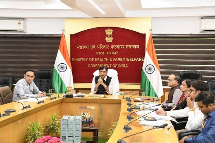 Mansukh Mandaviya virtually interacts with agriculture ministers of States and Union Territories