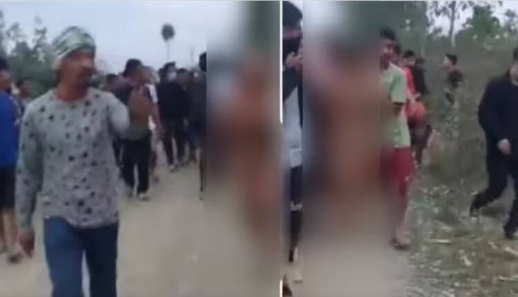 ୨ମହିଳାଙ୍କୁ ବିବସ୍ତ୍ର କରି ରାସ୍ତାରେ ଚଲାଇଲେ