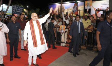 Amit Shah arrives in Odisha, to attend meetings, inaugurate various projects