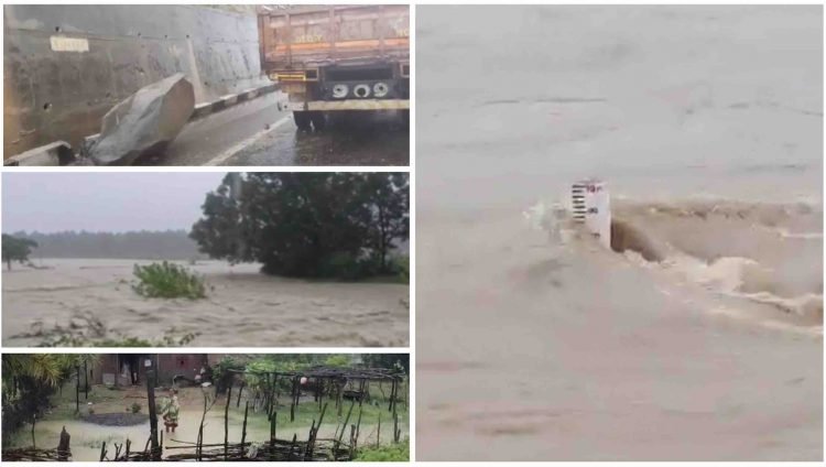Bansadhara water level crosses danger mark in Gajapati