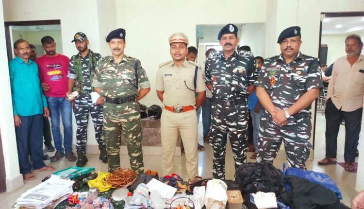 Naxal Hideout Busted In Odisha’s Nuapada; Arms And Ammunition Seized