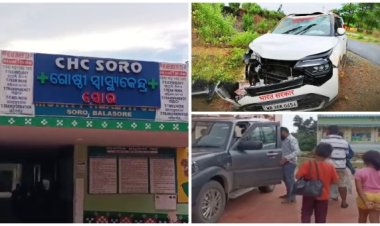 5 critical as car skids off bridge in Balasore of Odisha