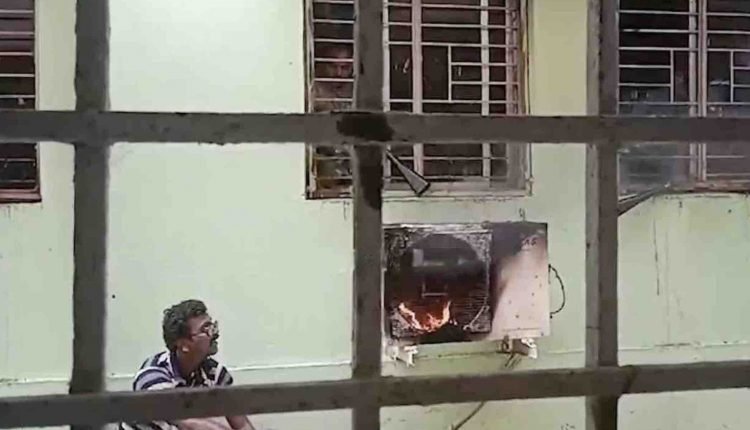 Fire breaks out at FM Medical College & Hospital in Balasore