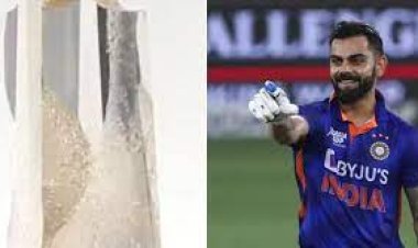 କୋହଲିଙ୍କୁ ୨୬ ଲକ୍ଷର ସୁନାର ବ୍ୟାଟ୍ ପ୍ରଦାନ