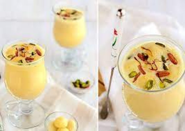 ଘରେ ତିଆରି କରନ୍ତୁ କେଶର ପିସ୍ତା ଲସି