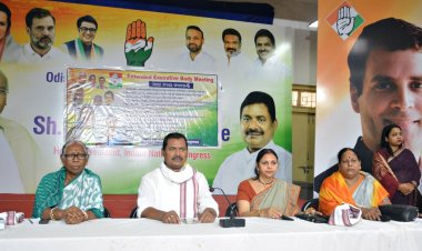 ପ୍ରଦେଶ ମହିଳା କଂଗ୍ରେସର ପରିବର୍ଦ୍ଧିତ କାର୍ଯ୍ୟକାରୀ କମିଟି ବୈଠକ ଅନୁଷ୍ଠିତ