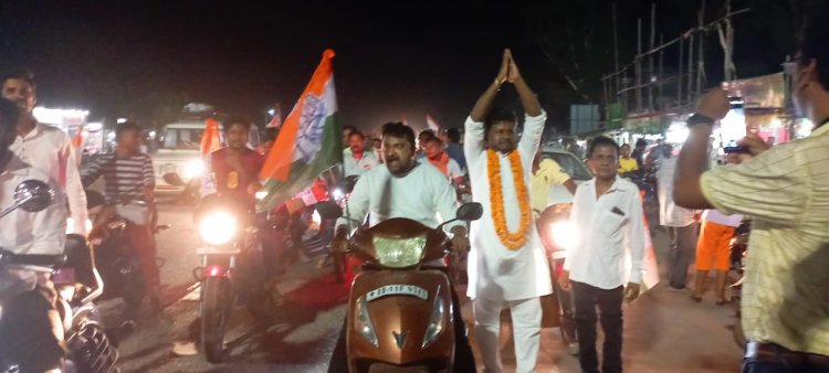 ସାରସକଣା ନିର୍ବାଚନ ମଣ୍ଡଳୀ ର ଝାରପୋଖରିଆ ଜୋନ ରେ ରାଜାଲୋକା ଗ୍ରାମପଞ୍ଚାୟତ ରୁ ବଡଚାଟରା ପର୍ଯ୍ୟନ୍ତ 300 ବାଇକ୍ ରାଲି ରେ ଶତାଧିକ କର୍ମୀ ଏବଂ ଜନସାଧାରଣ ଙ୍କ ସମିଳନୀ