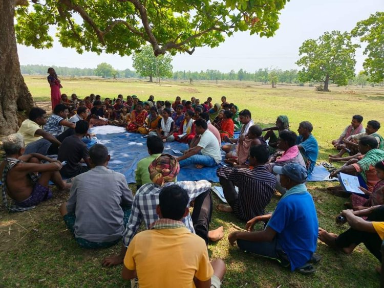 ମୋରଡ଼ା ନିର୍ବାଚନମଣ୍ଡଳୀର କଂଗ୍ରେସ ବିଧାୟିକା ପ୍ରାର୍ଥୀ ପ୍ରଭାସ କର ମହାପାତ୍ରଙ୍କ ପ୍ରଚାର