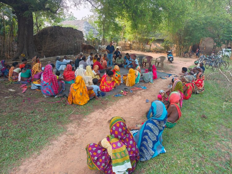 ମୋରଡା ବ୍ଲକରେ  କଂଗ୍ରେସ ଦଳର ଜୋରଦାର ପ୍ରଚାର