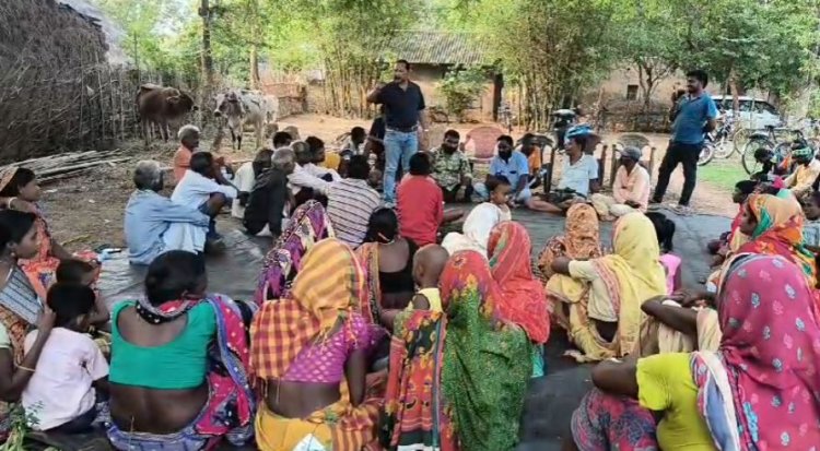 ମୋରଡା ବ୍ଲକରେ  କଂଗ୍ରେସ ଦଳର ଜୋରଦାର ପ୍ରଚାର