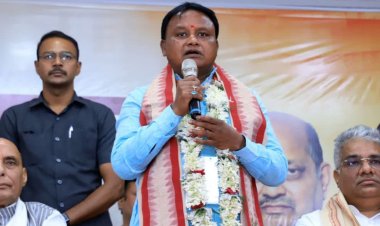 Odisha Chief Minister Mohan Charan Majhi attended a BJP-RSS meeting to evaluate the party's performance.