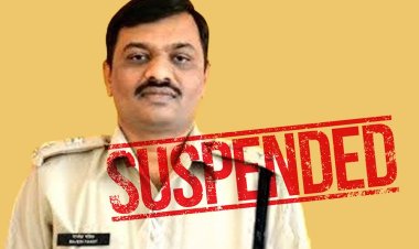 DIG Pandit Rajesh Uttamrao has been suspended for 'grave misconduct'.
