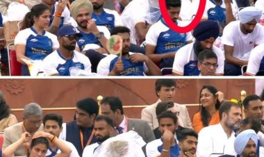 Rahul Gandhi's presence at the Red Fort triggers a fresh attack on the BJP by Congress.