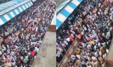 Sweeper Held for Sexually Assaulting Two Girls Aged 4 in School Bathroom, Bandh Call Hits Train Services