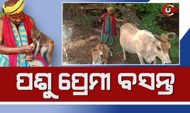 ପଶୁ ପ୍ରେମରେ ବାୟା ହୋଇଛନ୍ତି ବସନ୍ତ
