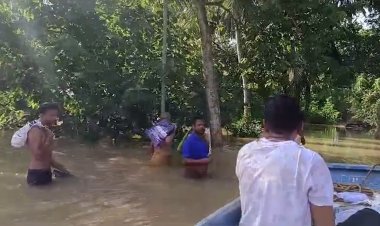 The villagers stranded in Odisha are accusing authorities of neglect and are requesting help.