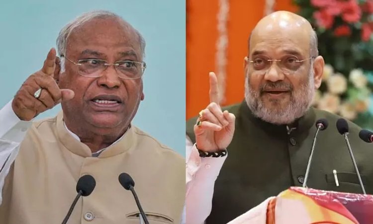 "Disgraceful": Amit Shah on M. Kharge's "Will Stay Alive Till..." Remark.