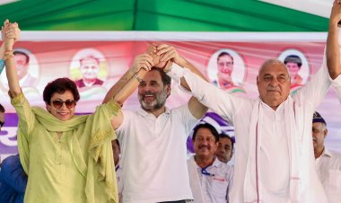 The Congress is projected to win in Haryana, while a hung house is predicted in Jammu and Kashmir, according to the poll of exit polls.