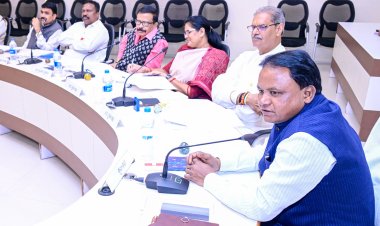 କ୍ୟାବିନେଟ୍ ବୈଠକରେ ମୁଖ୍ୟମନ୍ତ୍ରୀ ଶ୍ରୀ ମୋହନ ଚରଣ ମାଝୀ ଅଧ୍ୟକ୍ଷତା କରୁଛନ୍ତି ୨୩ ଅକ୍ଟୋବର ୨୦୨୪