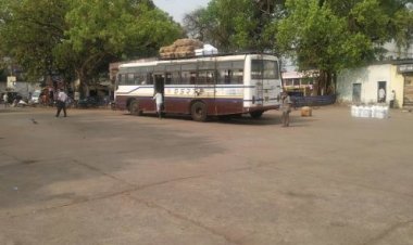 A young person has died after being struck by a bus in Bolangir. In response, locals have staged a protest demanding compensation.