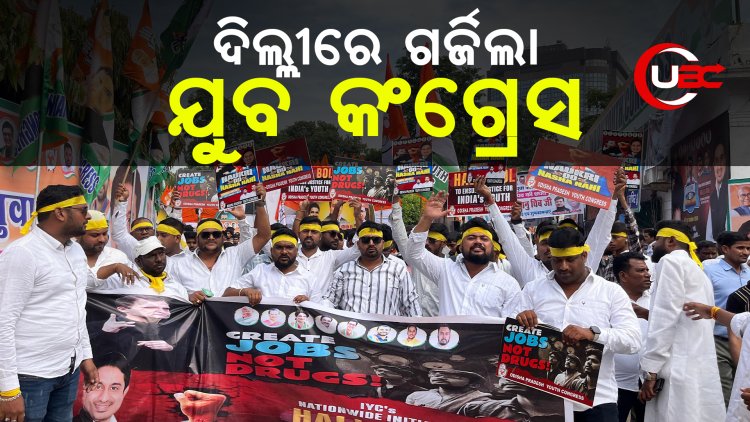ଜାତୀୟ ଯୁବ କଂଗ୍ରେସର ବଡ ହଲ୍ଲାବୋଲ 