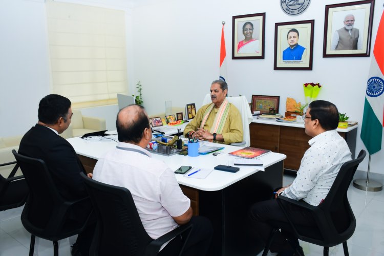 ଉପମୁଖ୍ୟମନ୍ତ୍ରୀ ଶ୍ରୀ କନକ ବର୍ଦ୍ଧନ ସିଂହଦେଓଙ୍କୁ ସାକ୍ଷାତ କଲେ ଅକଲ୍ୟାଣ୍ଡରେ ଅବସ୍ଥାପିତ ହେବାକୁ ଥିବା କନସୁଲେଟ ଜେନେରାଲ