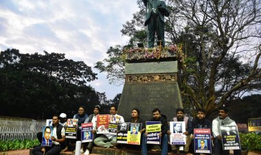 ସ୍ବରାଷ୍ଟ୍ର ମନ୍ତ୍ରୀଙ୍କ ଇସ୍ତଫା ଦାବିରେ ଆଇଏନ୍‌ଟିୟୁସିର ବିକ୍ଷୋଭ